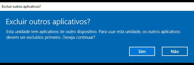 Não consigo trocar o local de instalação de novos apps / Não consigo -  Microsoft Community