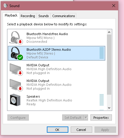 Mpow headset not discount working