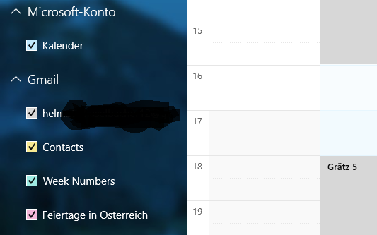 Synchronisierung Microsoft Windows 10 Kalender mit Gmail Kalender - Microsoft Community