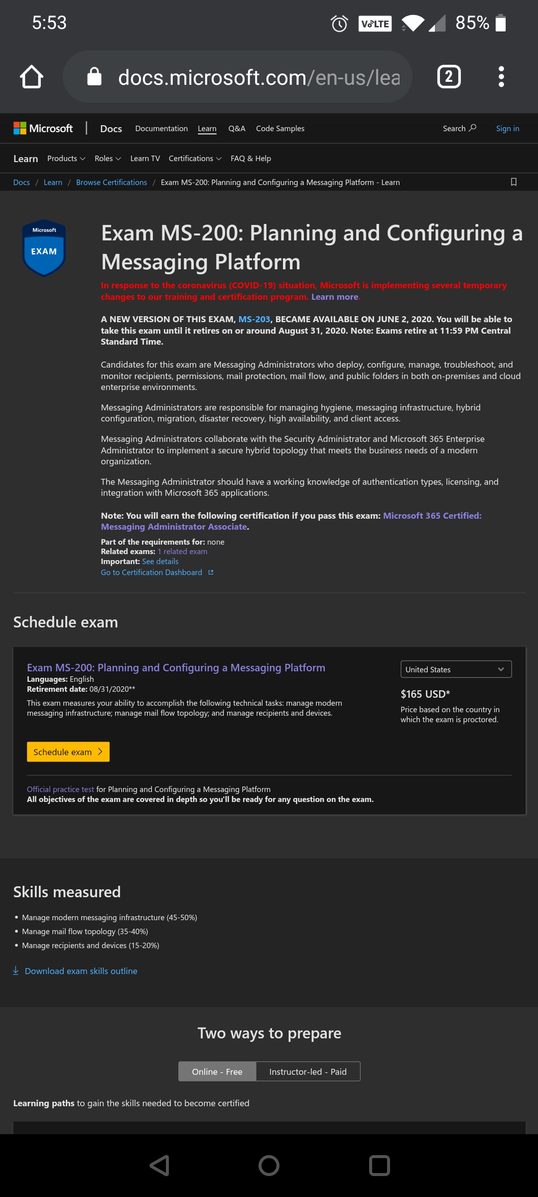 Passed Ms 0 Received No Badge Or Certificate Training Certification And Program Support