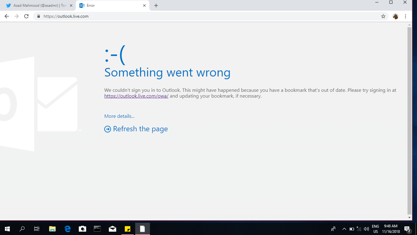 Something Went Wrong - Microsoft Community