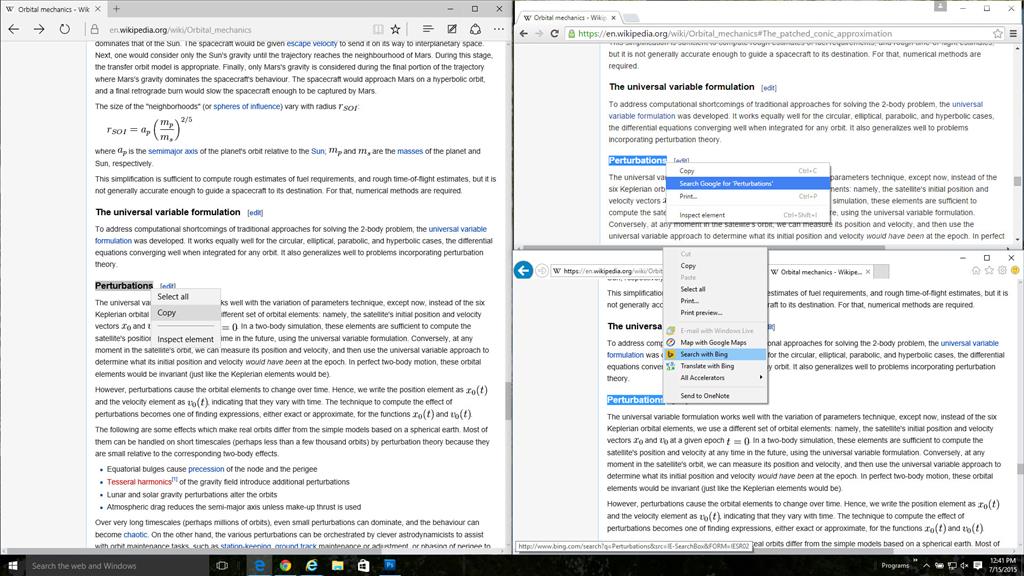 Chrome and Edge Context Menu Extension for Spira