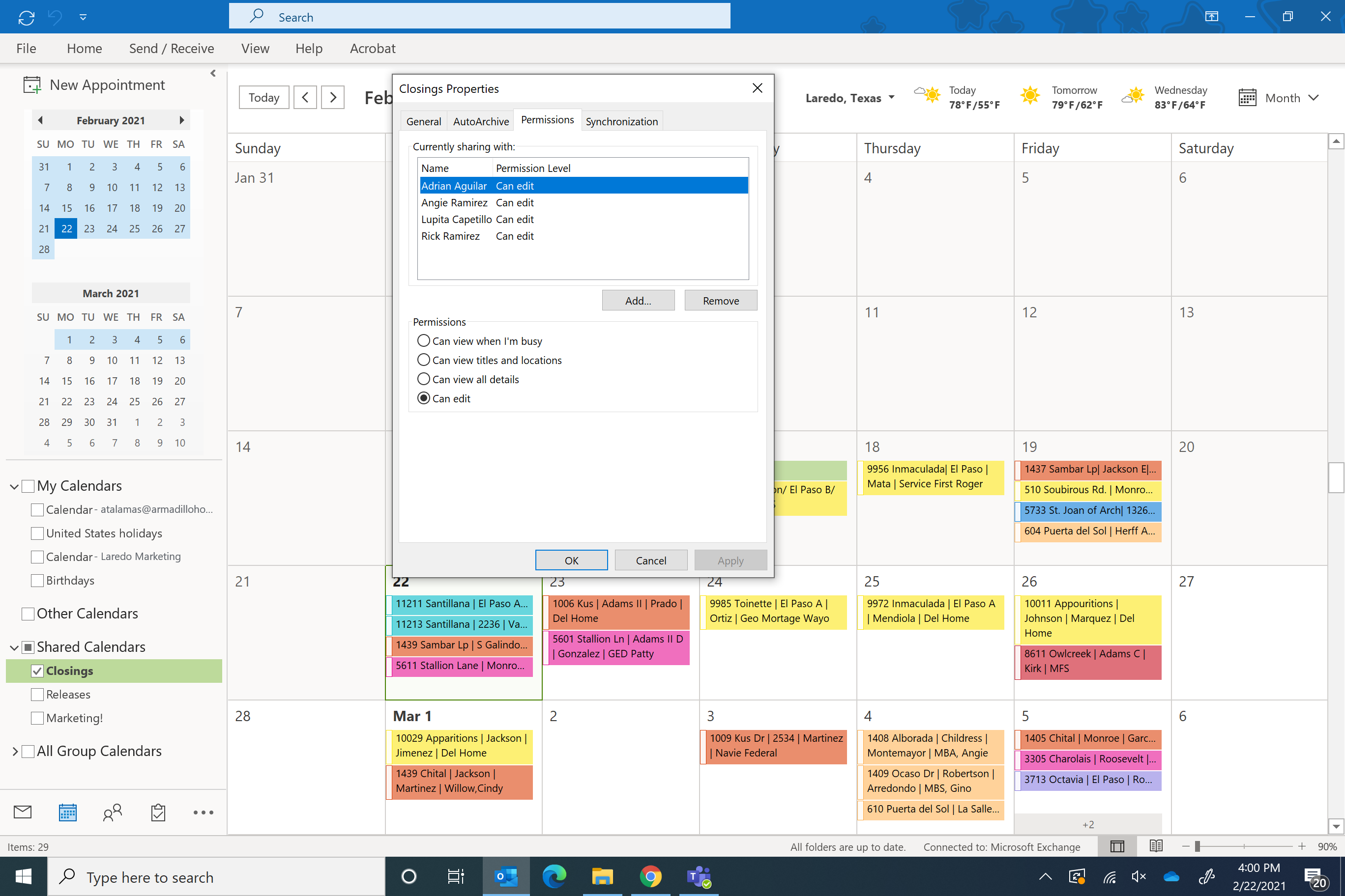 Shared Calendar: Changing Owner and categorize Microsoft Community