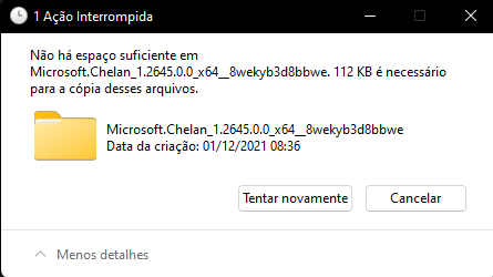 Não consigo deletar arquivos - Microsoft Community