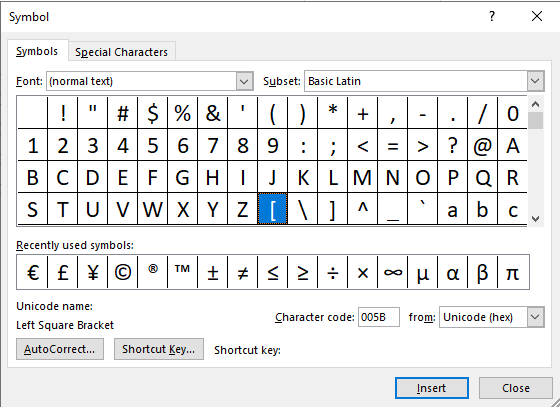 How can I search for special characters in Outlook? - Microsoft Community