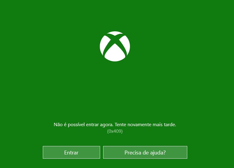 Xbox live ошибка 0x409 0x80070002