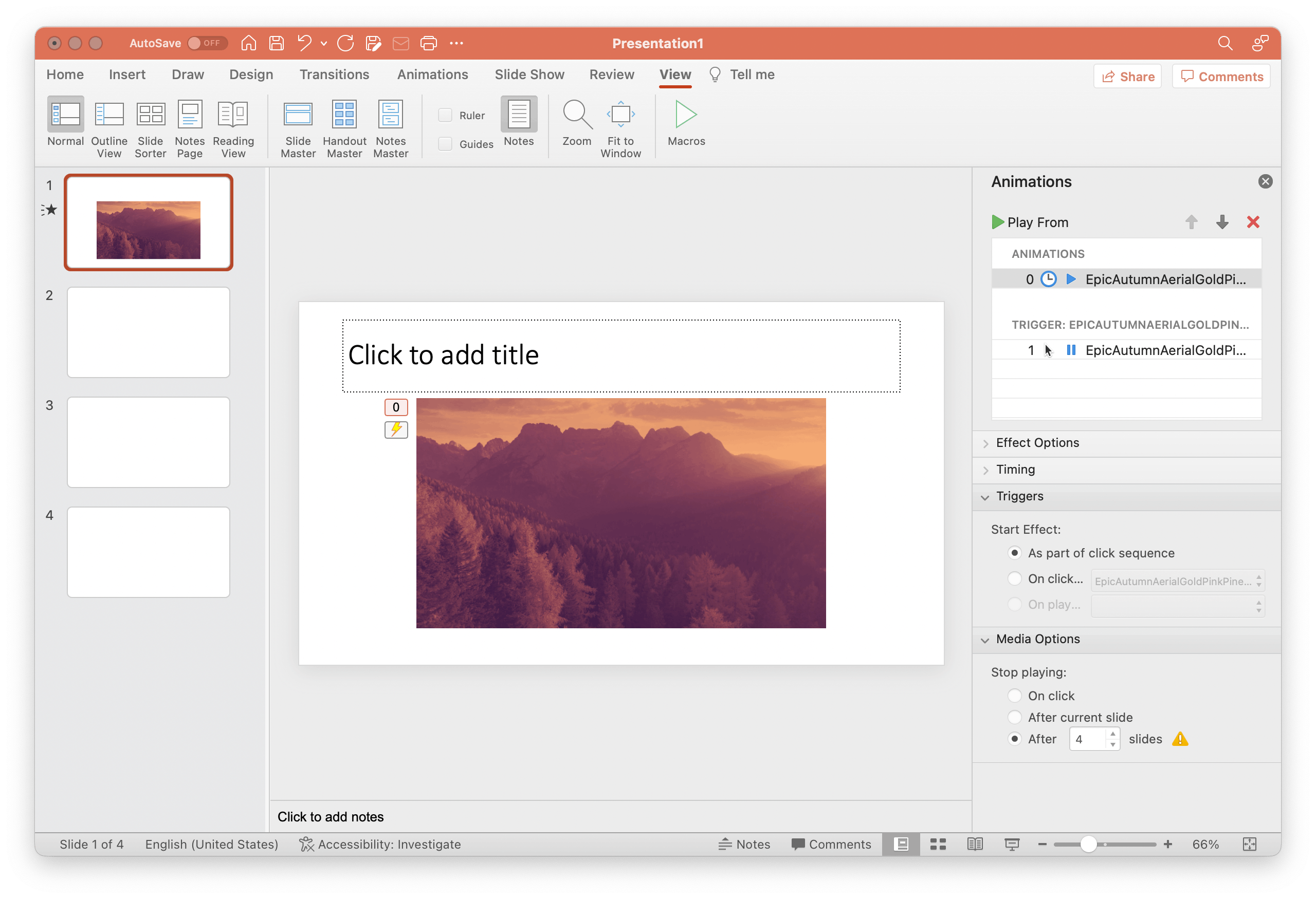 PPT for Mac... Playing video across slides. - Microsoft Community