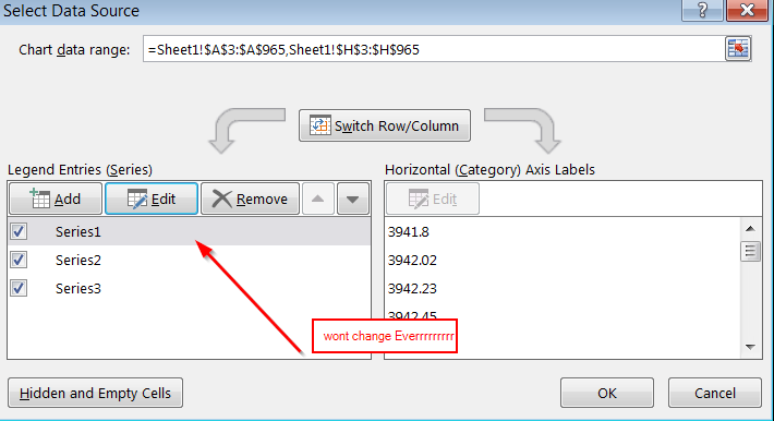 Excel Plots Legend Name Unable To Be Changed From Microsoft Community