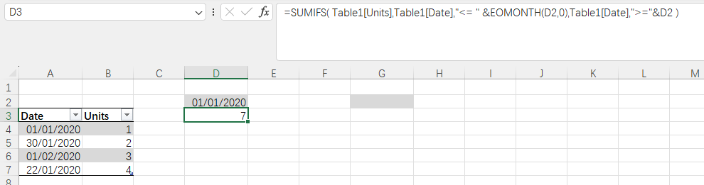 Excel sumifs for given Month / Year - Microsoft Community