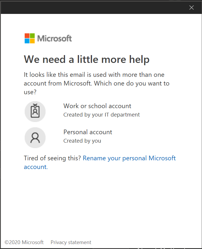 Microsoft Account Doesnt Exist But I Use It Here - Microsoft Community