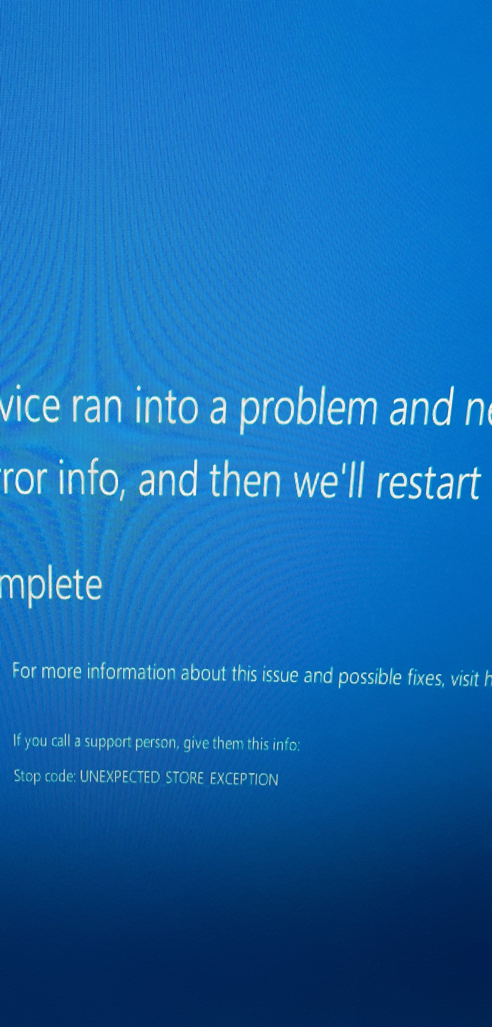 Computer runs into Blue Screen of Death every couple of hours