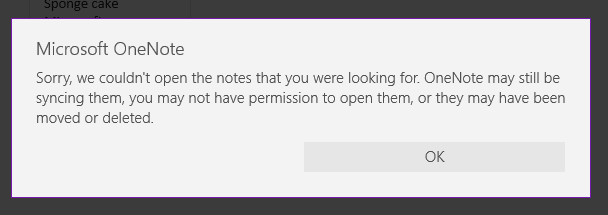 OneNote Notebook Not Opening On OneNote Windows 10 - Microsoft Community