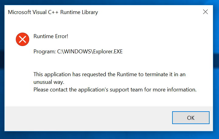 Runtime library error. Ошибка runtime Error. Microsoft Visual c++ runtime Library ошибка. Значок ошибки Windows. Значок ошибки Windows XP.