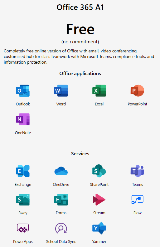 DIFFERENCE BETWEEN A1 FOR STUDENTS AND PROPLUS FOR STUDENTS - Microsoft ...