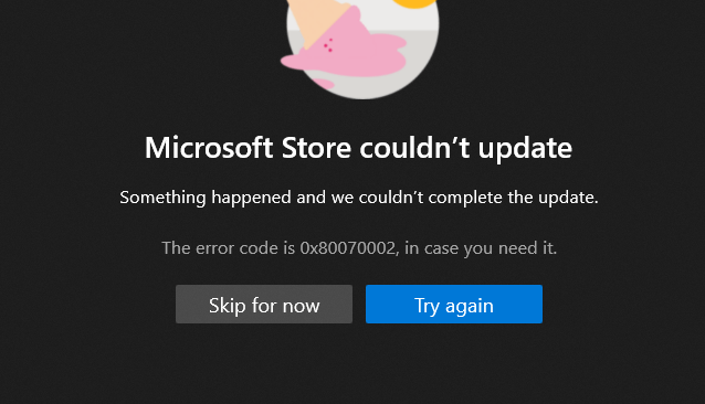 Microsoft Store 0x80070002 - 22H2 Build 22621.521 Can not install -  Microsoft Community