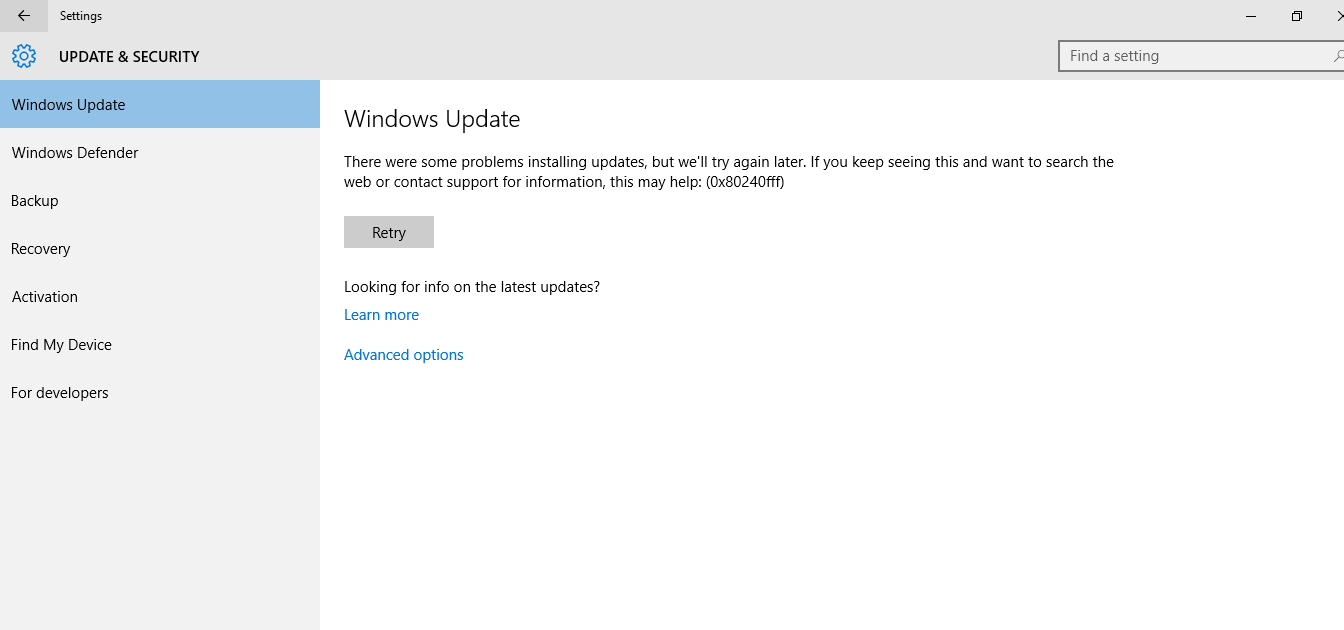 Windows not updating - Microsoft Community