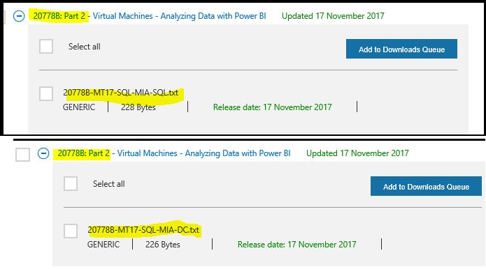 MT17-SQL-MIA Mid-tier vhds - Training, Certification, and Program Support