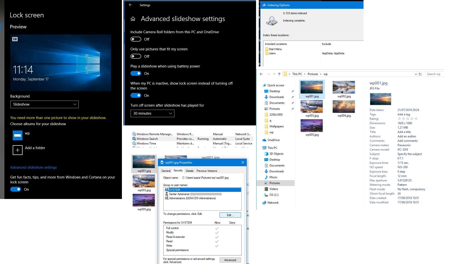Windows 10 Background Slideshow Multiple Folders