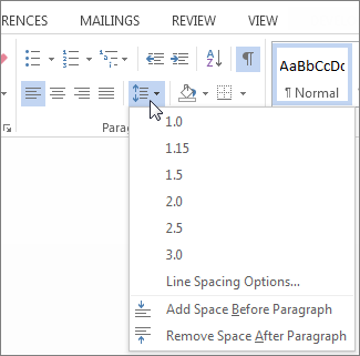 Setting default line spacing for Word 2016 - changes won't stick ...