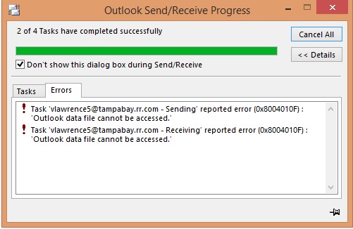 Descubrir 47+ imagen outlook data file cannot be accessed office 365