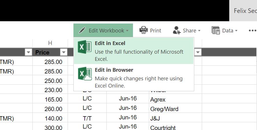 Office 365 MS Excel File online file on Chrome Browser not open in MS -  Microsoft Community