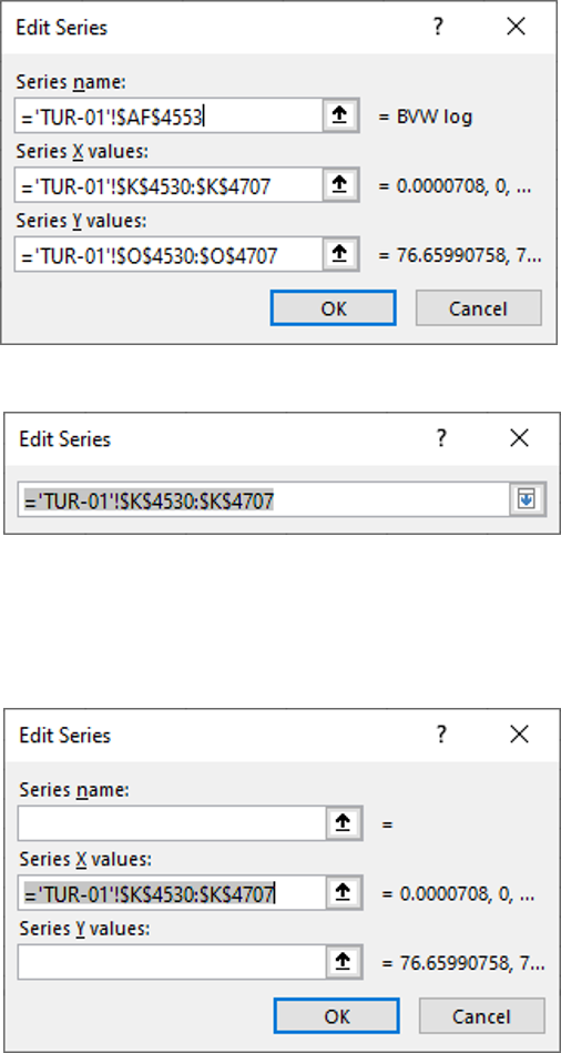 Excel Not Showing Values In Edit Series For A Chart While Microsoft Community