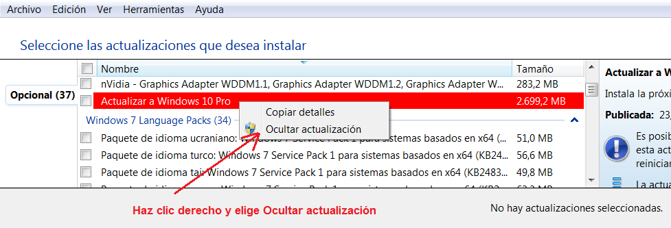 ¡yo No Quiero Actualizar A Windows 10 Error 80240020 Del Dichoso Microsoft Community 8264