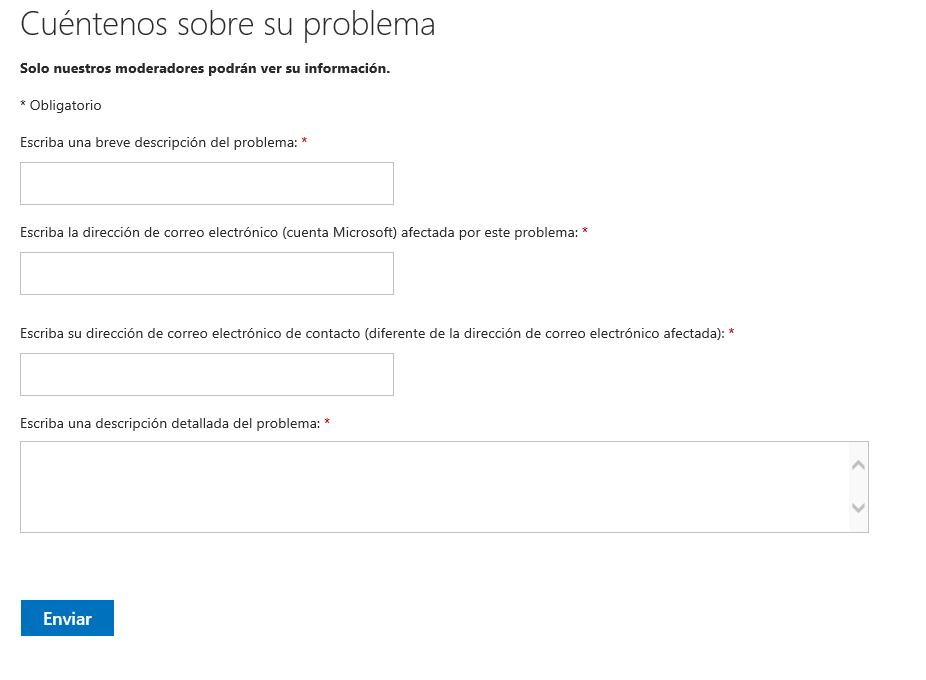 Como Contactar El Soporte Técnico Para Solucionar El Inconveniente Con Microsoft Community 2348