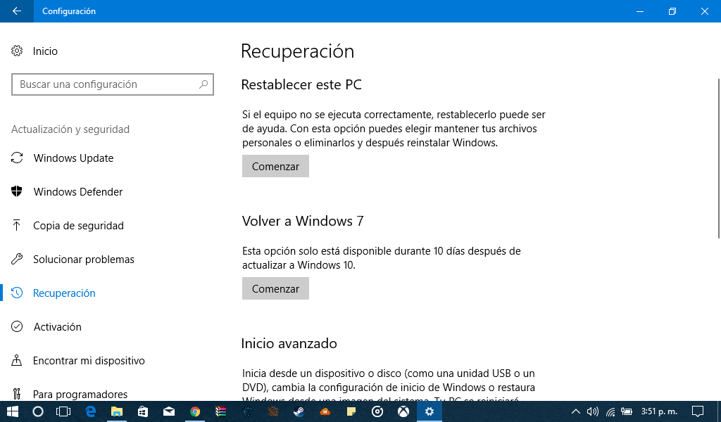 Prefacio Diagnosticar Pagar tributo Windows 10: ¿Si restauro el sistema al estado de fabrica se - Microsoft  Community