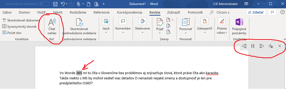 Jak přečíst text ve Wordu?