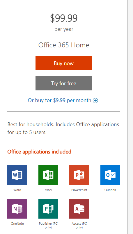 Does MS office 2016 student and home edition include Outlook - Microsoft  Community