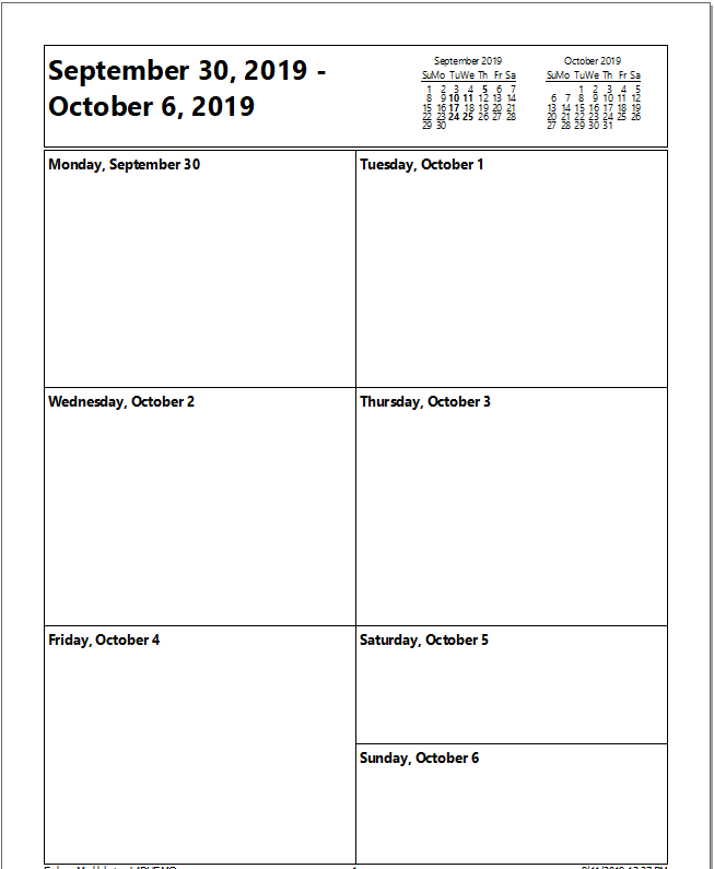 SharePoint Calendar View Ability to Show Weekly Agenda Style View