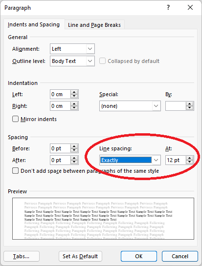 What's wrong with my table text? - Microsoft Community