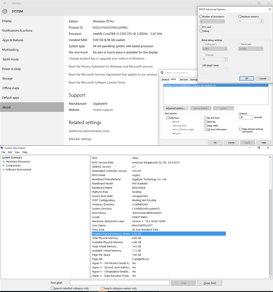 maximum ram for windows 10 home 64 bit