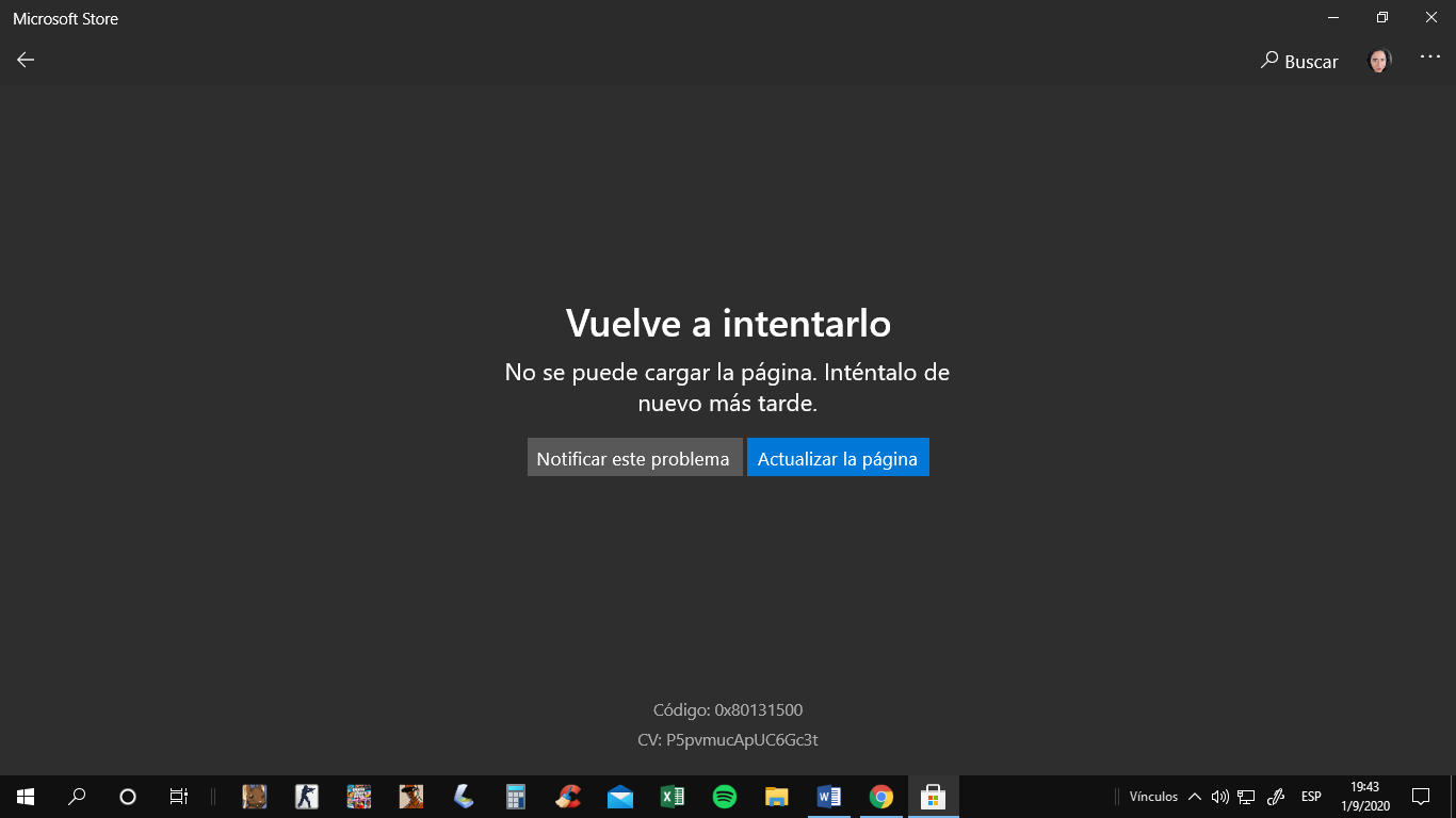 LA TIENDA NO ABRE - Microsoft Community