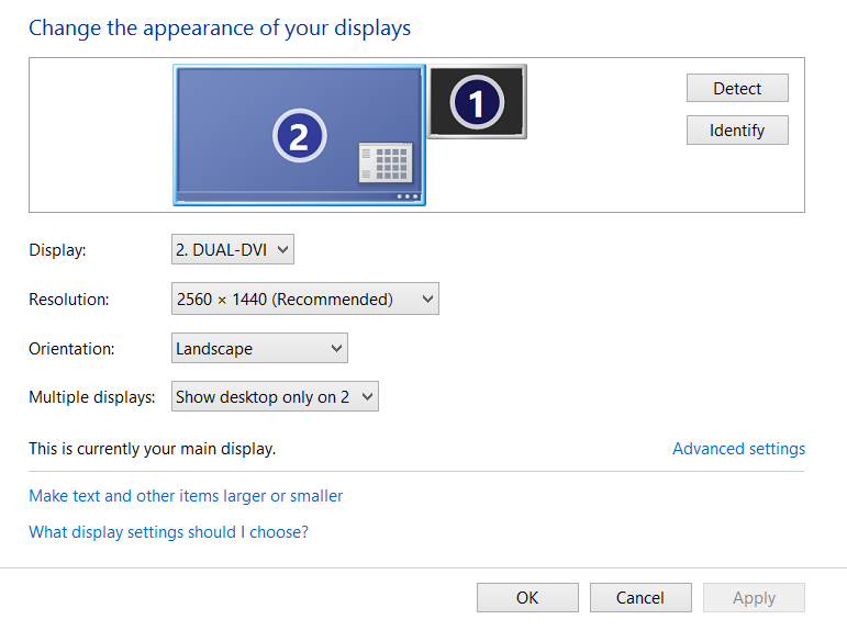 How do you change the primary monitor in Windows 8? - Microsoft Community