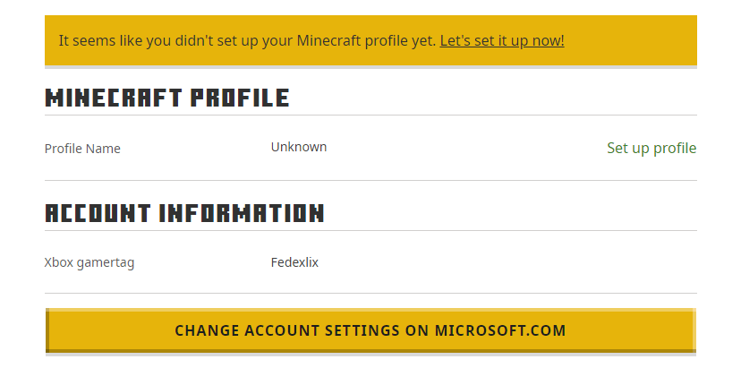 Having trouble using my username that I set up at minecraft.net as my  Minecraft name - Discussion - Minecraft: Java Edition - Minecraft Forum -  Minecraft Forum