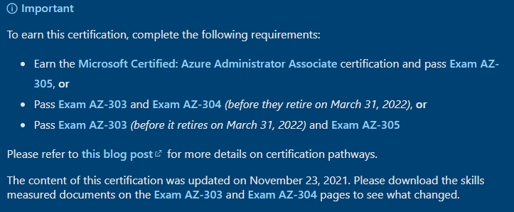 AZ-305 Exam Certification Cost