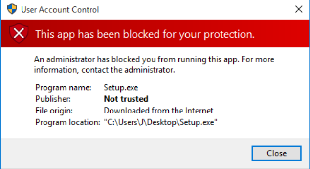 This application has. This app has been blocked for your Protection. User has been blocked. User blocked you. Anvirrus.