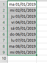 Formato Fecha Dia De La Semana En Excel 16 Microsoft Community