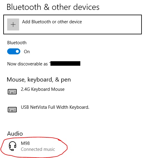 Windows 10 bluetooth on sale headset no microphone