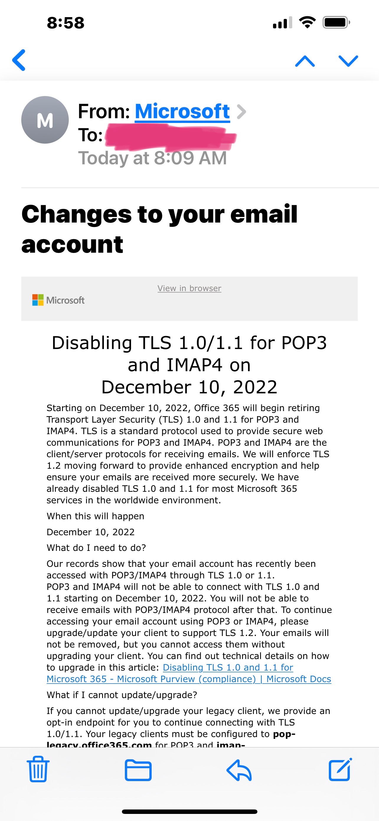 New App(s) Have Access To Your Microsoft Account Email Scam