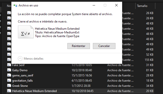 System abierto archivo no lo puedo borrar. una - Microsoft Community