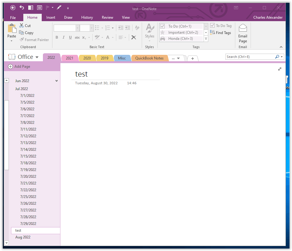 new-page-in-onenote-2016-cannot-make-it-a-sub-page-indent