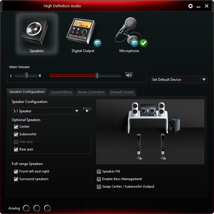 Nvidia high definition online audio 5.1