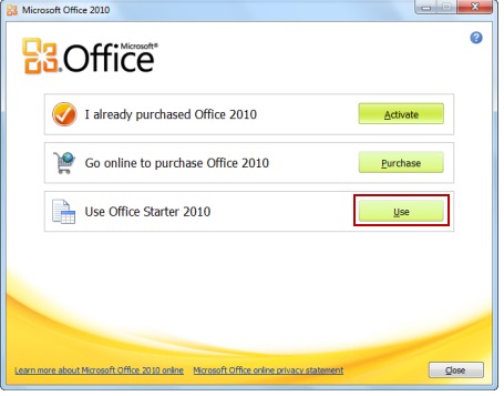 Office Starter 2010 Not Starting - Searching for  - Microsoft  Community