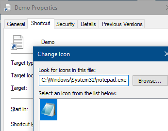windows notepad icon