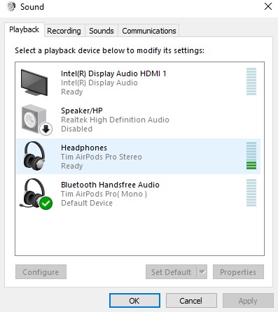 Airpods on pc with mic new arrivals