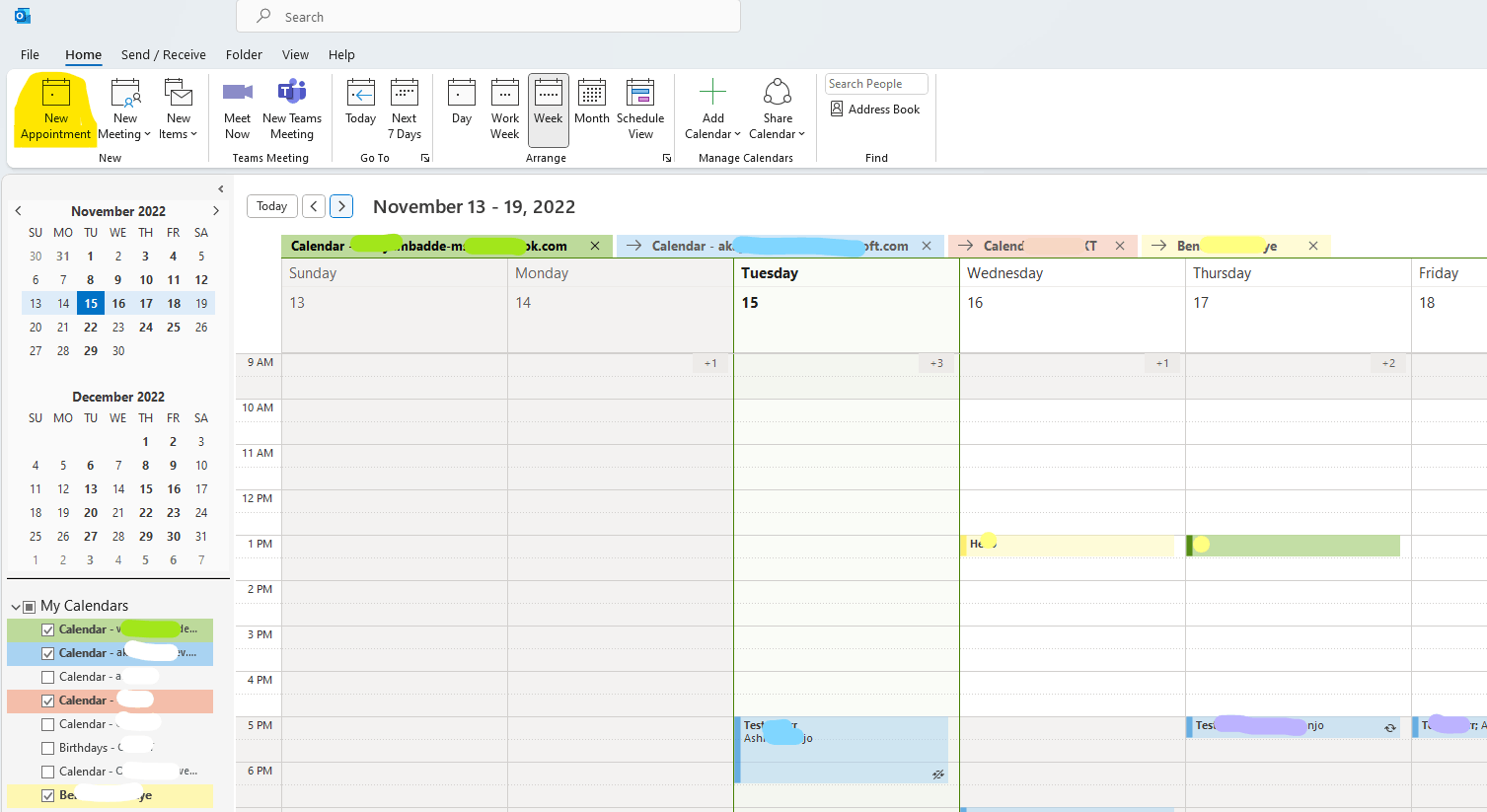 Outlook calendar, manage owner / organizer of an appointment ...