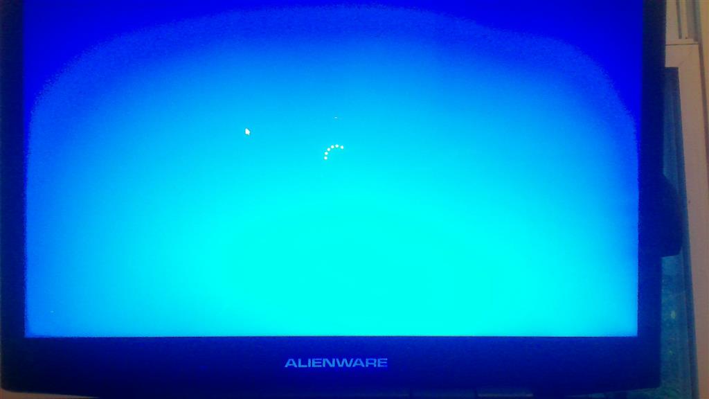 Windows stuck blue loading screen - Microsoft